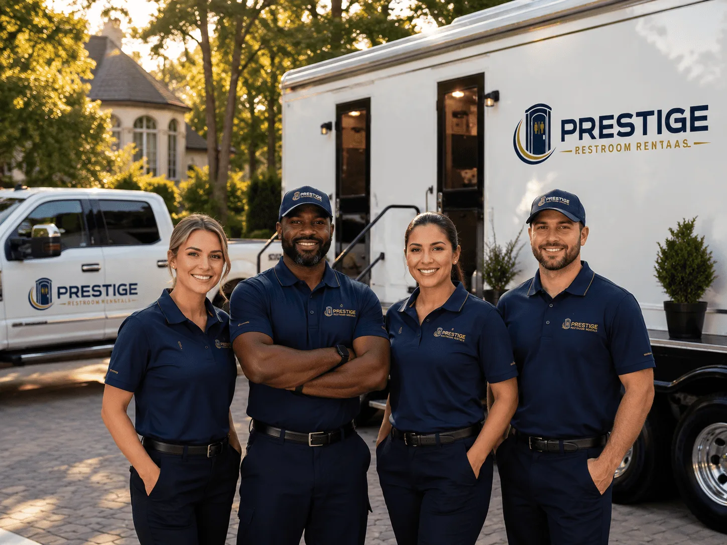Trusted Luxury Portable Restrooms company in Trumbull, NE